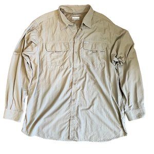 Columbia Men’s Omni Shade Long Sleeve Vented Hiking Fishing Sz XL